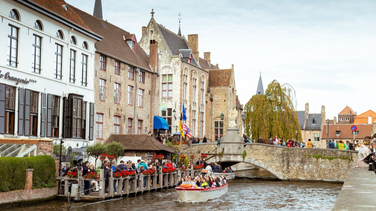 Rustige bezienswaardigheden in Brugge aan de kade